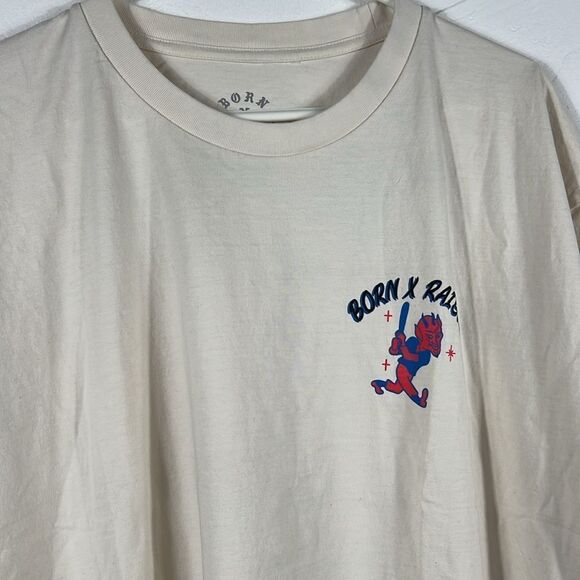 🔥 BORN X RAISED BXR Los Angeles Skateboard Skate Tee Sz 2XL -PERFECT Worn Once - Picture 5 of 6